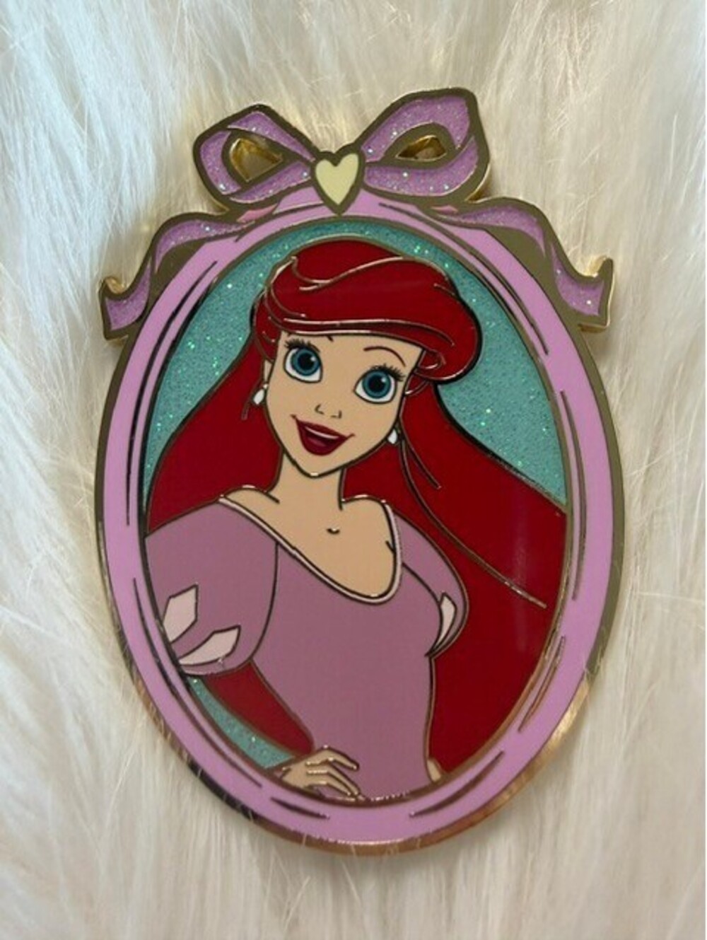 DISNEY ARIEL PALM PRINCESS PERSONALITY CAMEO JUMBO PIN